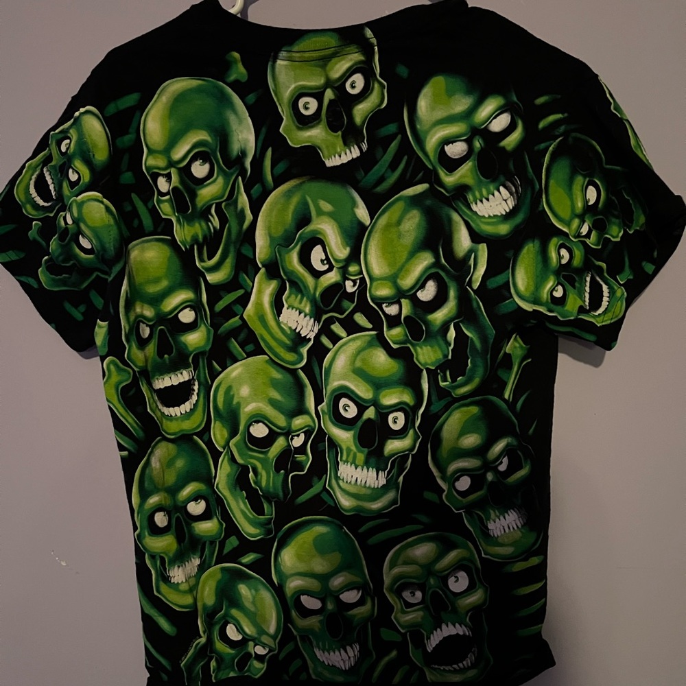 Liquid Skeleton Graphic Tee